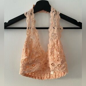 FP One Free People Adella Halter Bralette Size XS